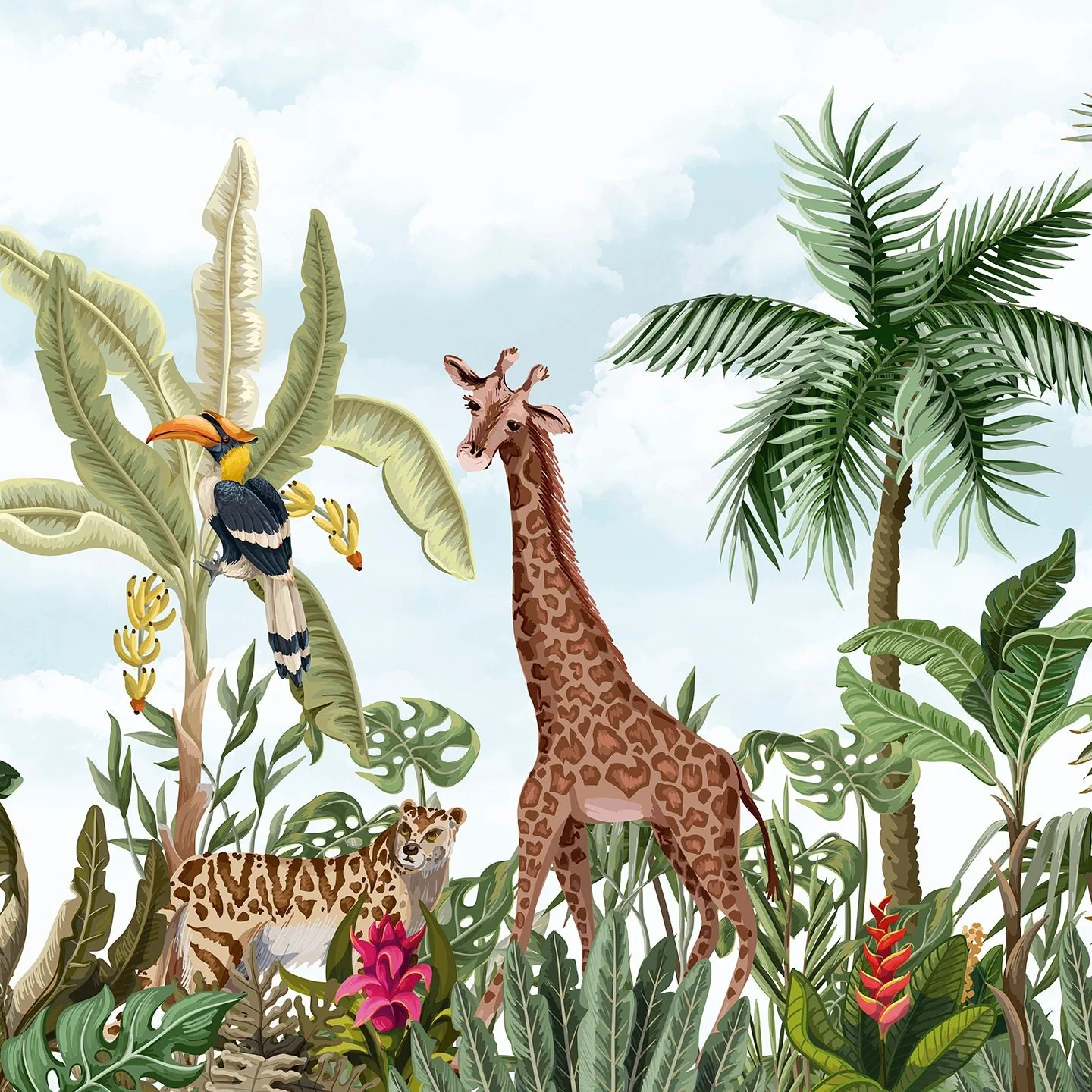 Toucan Prowl — Luxury Kids Wallpaper Dubai - Image 5