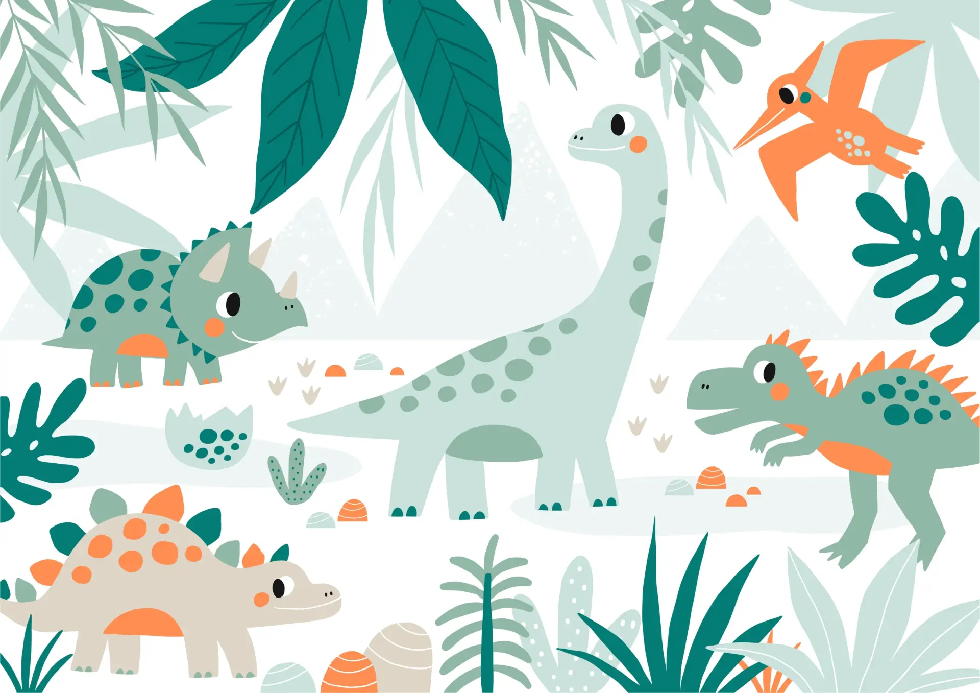 Tropic Tails — Luxury Kids Wallpaper Dubai - Image 2