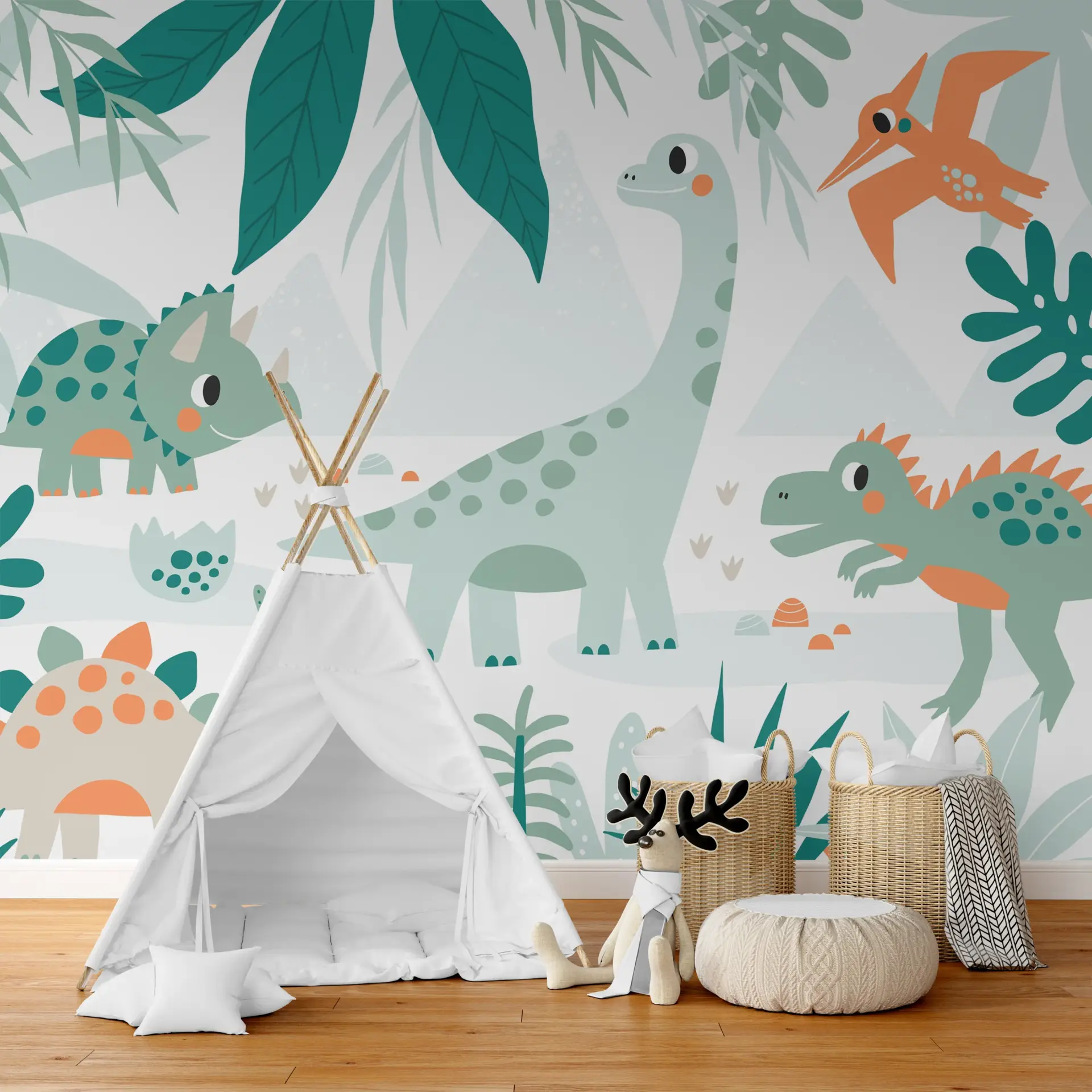 Tropic Tails — Luxury Kids Wallpaper Dubai - Image 3
