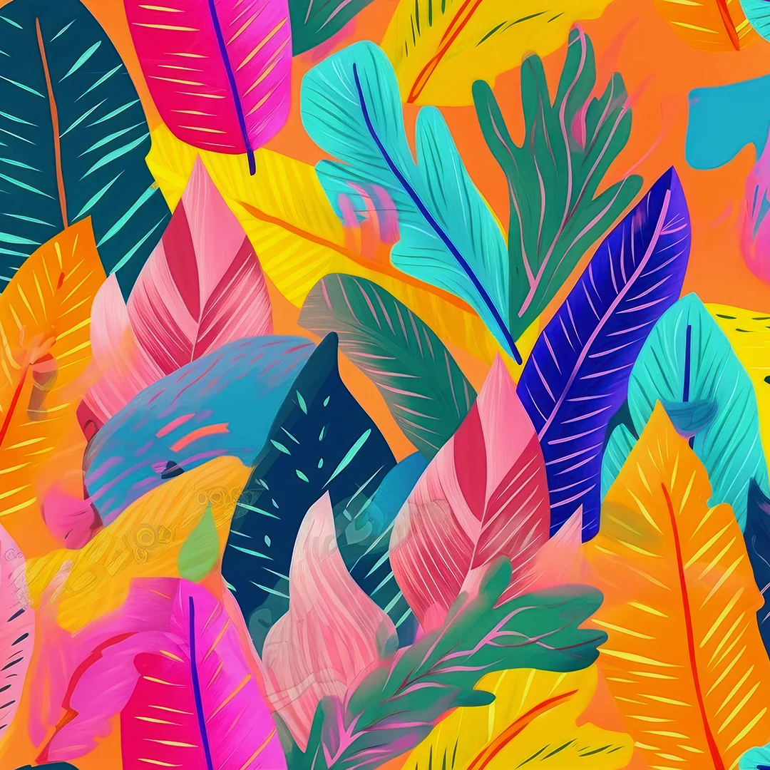 Tropic Voltage — Luxury Floral Wallpaper Dubai - Image 4