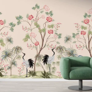 Tsuruva — Luxury Floral Wallpaper Dubai