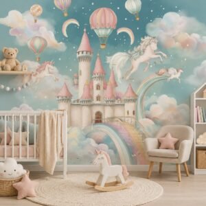 Turret Daydream — Luxury Kids Wallpaper Dubai