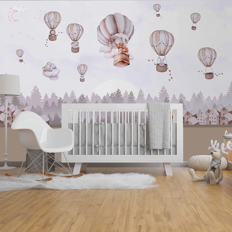 Twilight Balloons — Luxury Kids Wallpaper Dubai - Image 2