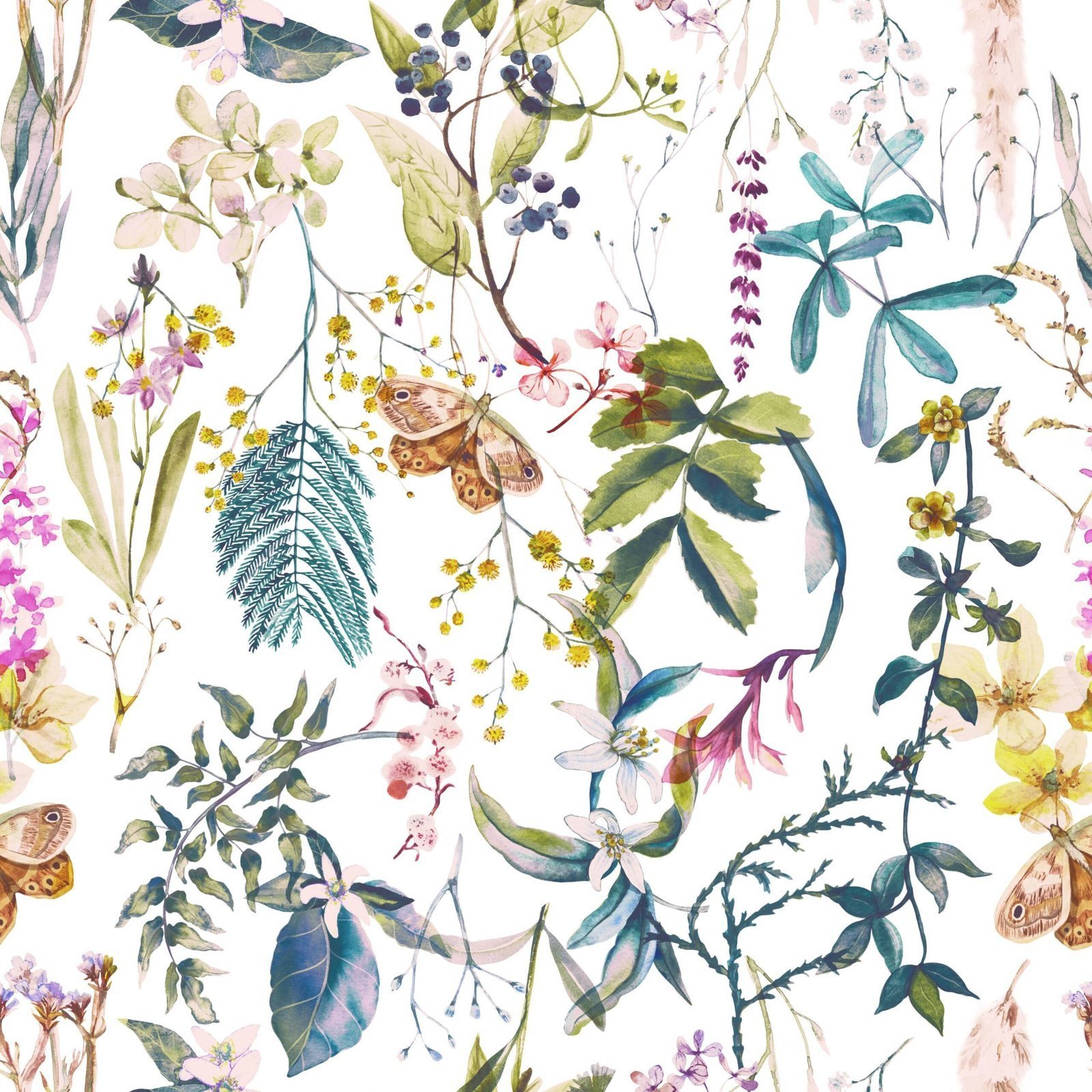 Twilight Botanica — Luxury Floral Wallpaper Dubai - Image 5