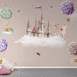 Unicorn Castle — Luxury Kids Wallpaper Dubai
