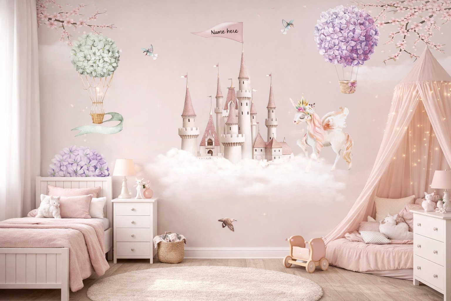 Unicorn Castle — Luxury Kids Wallpaper Dubai - Image 2