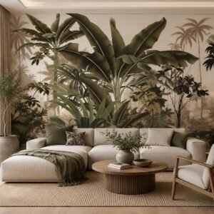 Verdure Relic — Luxury Floral Wallpaper Dubai