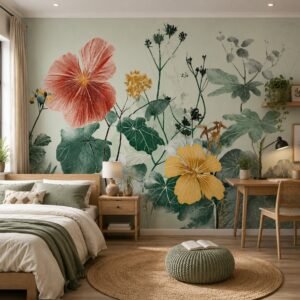 Viridian Folio — Luxury Floral Wallpaper Dubai