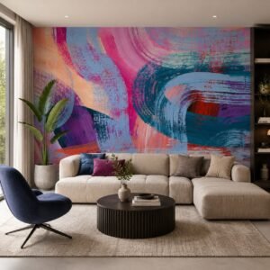 Vivid Sweep — Modern Wallpaper Dubai