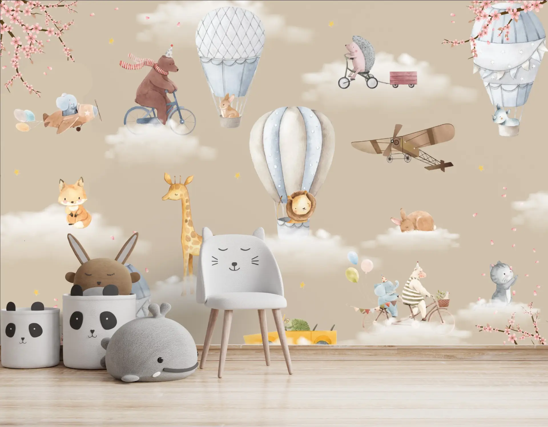 Whimsical Journey — Luxury Kids Wallpaper Dubai - Image 2