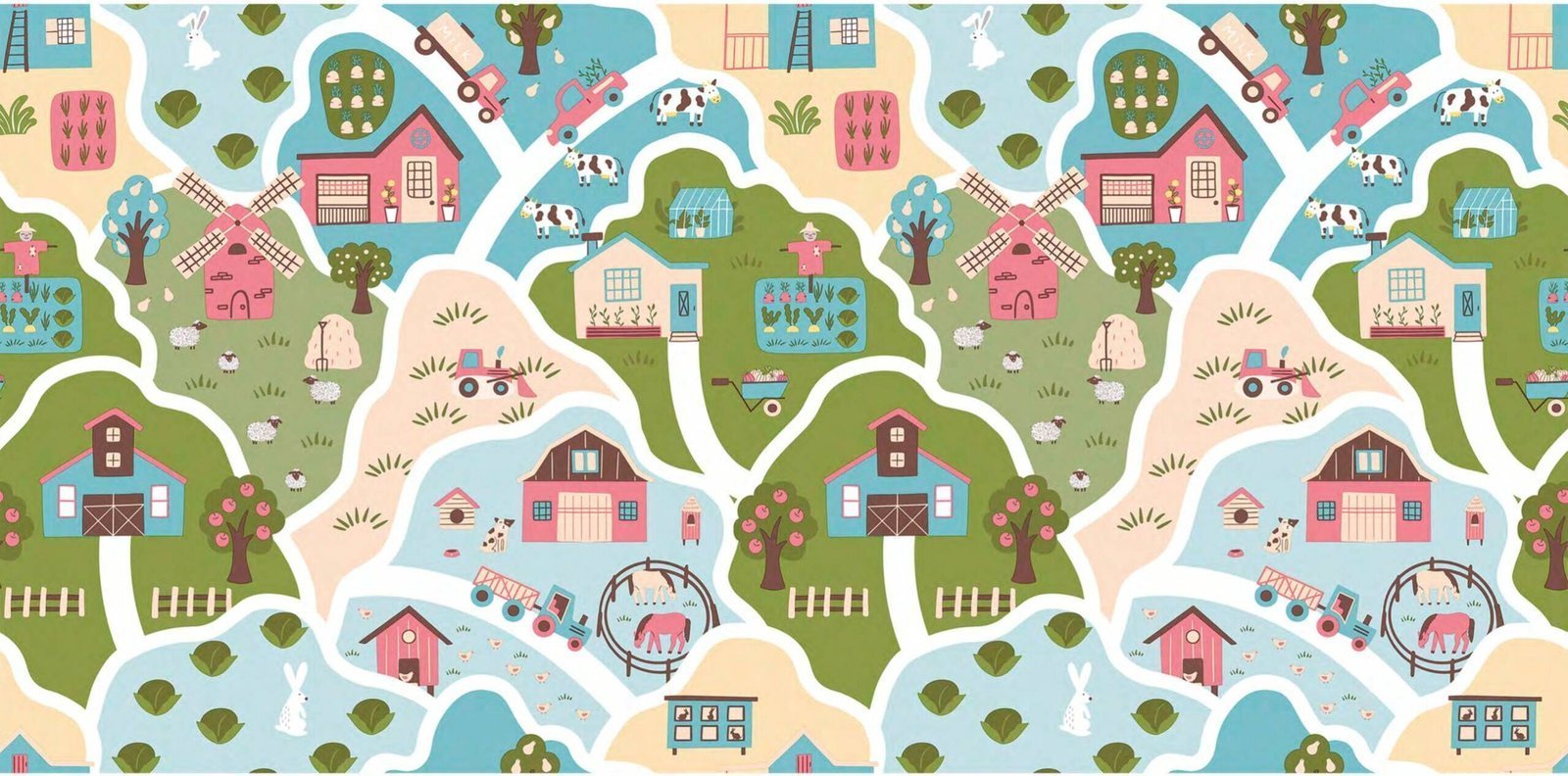 Country Streets 2 — Kids Standard Wallpaper Dubai