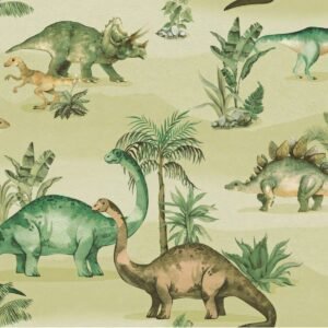 Jurassic Green — Kids Standard Wallpaper Dubai