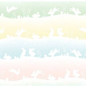 Bunny Parade — Kids Standard Wallpaper Dubai