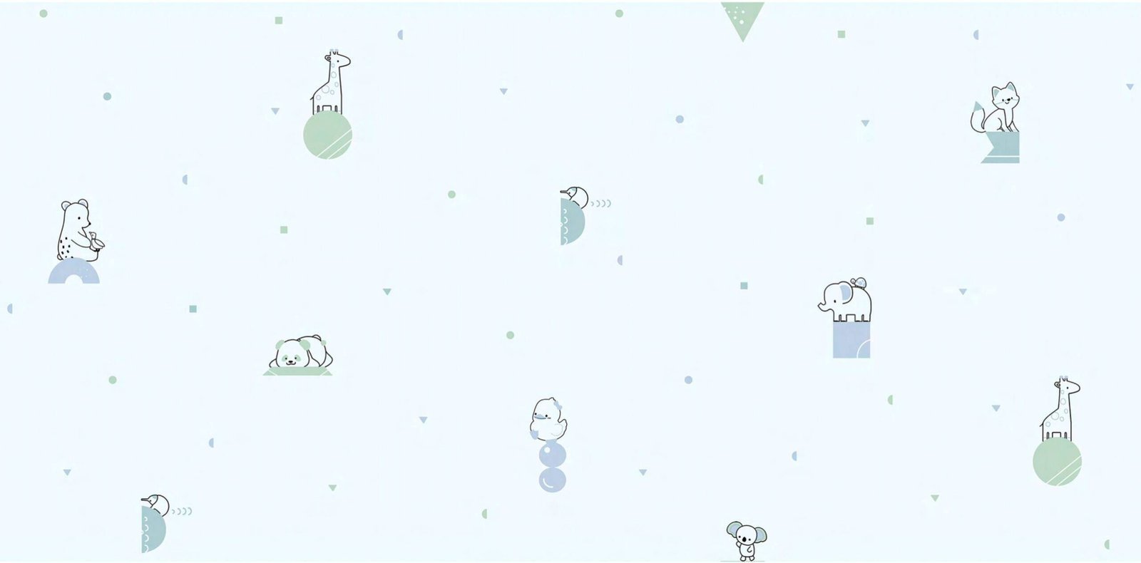 Tiny Safari 2 — Kids Standard Wallpaper Dubai